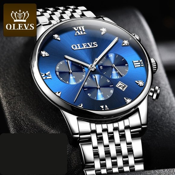 OLEVS Sport Watch Timer Waterproof Luminous - Picture 1 of 3